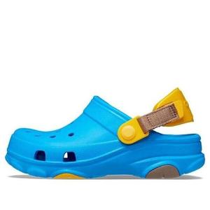 Кроссовки classic all terrain clogs 'blue yellow' Crocs, синий
