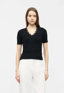 Футболка с принтом viamaria Vila, Black