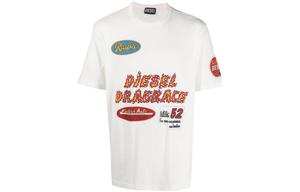 Футболка мужская белая SS22 DIESEL