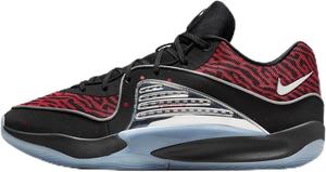 Баскетбольные кроссовки Nike KD 16 для мужчин, Black/Bright Crimson/Thunder Blue