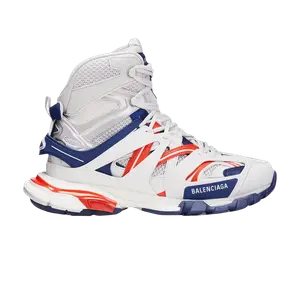 Кроссовки Balenciaga Track Hike Light Grey Blue Red, серый