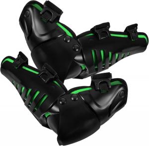 Наколенники PRETYZOOM для мотоциклистов, 1 пара, защитная экипировка, удобные для занятий спортом на открытом воздухе, фитнеса, мотокросса, горного велосипеда и экстремальных видов спорта., Green