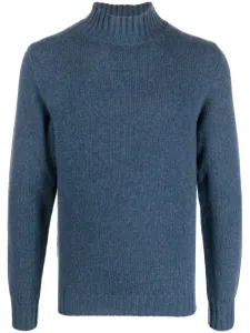 Джемпер с высоким воротником Fedeli, синий