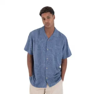 Рубашка с коротким рукавом Hurley Laguna Camp, синий