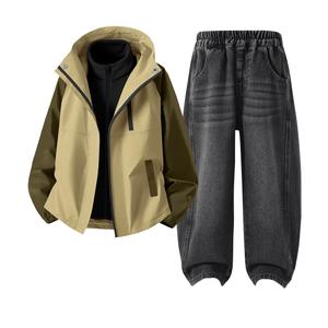 Детская повседневная спортивная одежда Disney, Di H Triangle Hook-And-Loop K Chestnut Brown+Solid Color Black+Solid Color Black