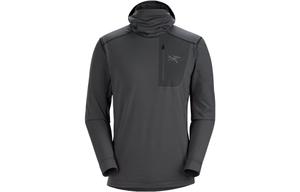 Толстовка мужская Arcteryx с карманом на молнии, черный
