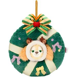 Кукла плюшевый брелок Duffy And Friends коллекция зима 2024, высота 39 см, Shanghai Disney