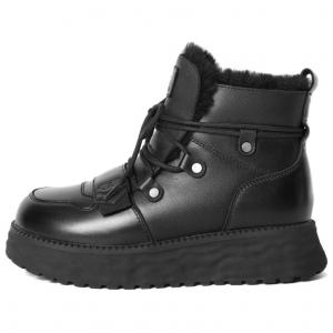 BELLE Зимние ботинки Snow Boots женские черный, коричневый, экрю, бежевый, абрикосовый