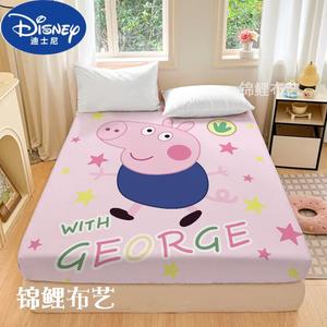 Disney Простыня на резинке 180х200 см с принтом Peppa Pig 3
