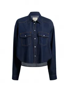 Рубашка Grenon Khaite, синий