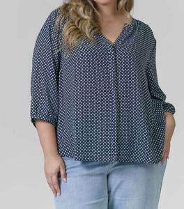 Блузка с защипами - Plus In Diamond Peak NYDJ, Diamond Peak