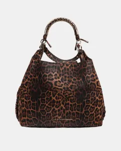 Персонализированная сумка-шоппер с металлической ручкой Lola Casademunt, темно-коричневый