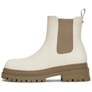 женские ботинки челси 13 см Tata, экрю/априкот коричневый (unlined)