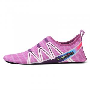 Leyang Нескользящие дышащие низкие повседневные туфли унисекс фиолетового цвета