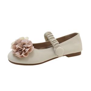 Туфли Мэри Джейн на плоской подошве женские Alxnan, Ecru