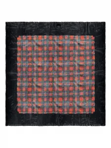 Парео Le Paréo в клетку тартан Jean Paul Gaultier, красный