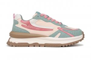 Женские кроссовки Blowfish Malibu с арбузным принтом в стиле ретро на шнуровке - Leo, Watermelon