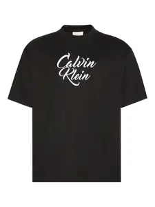 Футболка с логотипом Calvin Klein Jeans, черный