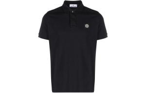 Рубашка поло мужская темно-синяя Stone Island, темно-синий