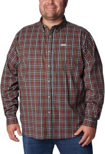 Мужская рубашка Columbia Rapid Rivers II с длинным рукавом, Collegiate Navy 2 Everyday Gingham