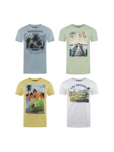 Набор из 4 разноцветных футболок RIVLukas