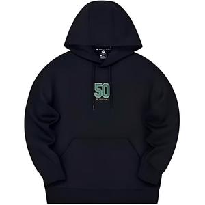 361° Толстовка мужская Super Black с капюшоном утепленная Regular