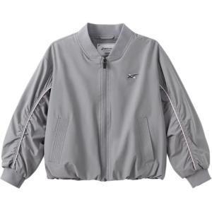 Куртка для школьников с бейсбольным воротником Moderate ASICS, 9005 серебро серый