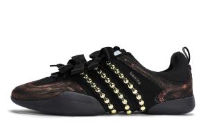 Adidas Bad Bunny x Ballerina 811 Manufacturing, Punk Ballet Abrasion Resistant низкие повседневные кроссовки Unisex черный оранжевый