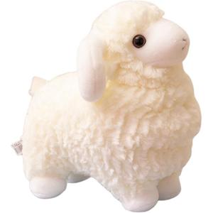 Двухцветная овца Q Tone плюшевая кукла высота 25cm/38cm/42cm Shangjia