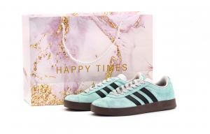 Adidas Neo Кроссовки для скейтбординга VL Court Lifestyle с амортизацией, износостойкие, унисекс, мятно-зеленые