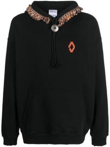 Худи с бахромой Marcelo Burlon County of Milan, черный