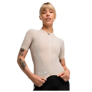 Джерси с коротким рукавом Siroko GM2 RaГ­z, бежевый