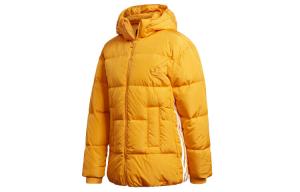 Пуховик женский золотой Adidas Originals, цвет Gold