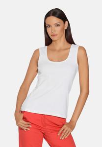 Топ ÄRMELLOSES MADELEINE, белый