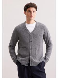 Обычный кардиган серого цвета Seidensticker
