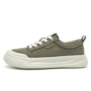 AOKANG Низкие скейтборд кроссовки мужские хаки зелёный, цвет Khaki Green[Standard Sports Shoe Size]