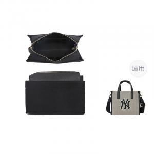 Luxury Care Artisan Workshop Вкладыш для сумки из фетра с молнией и плечевым ремнем женский черный/бежевый, Black MLB Tote Exclusive Felt Liner[Zippers Anti-Theft]