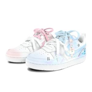 Детские скейтерские кроссовки Court Borough для младших школьников Nike, розовый/синий