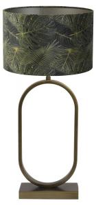 Настольная лампа Light & Living Jamiri/Amazone, бронза - зеленый