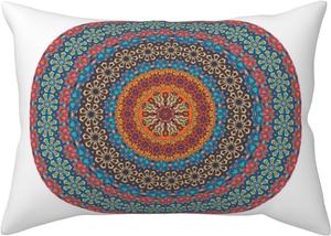 Pevtufa Наволочка с принтом мандала, застежка конверт Mandala