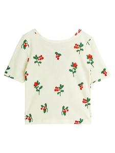 Футболка regular fit 2522011311 Mini Rodini, белый