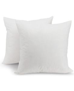 Декоративная подушка с перьями, 45 см x 45 см Cheer Collection, белый