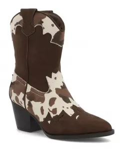 Женские сапоги в западном стиле Sonni с острым носом Mia, коричневый