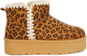 Зимние ботинки London Rag Rochas с леопардовым принтом