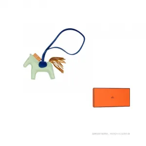 HERMES Эрмес Родео Кулон из овечьей кожи унисекс, Green