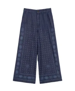 Микрон штаны Weekend Max Mara, синий