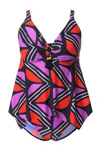 Футболка танкини Ulla Popken Judith, черный