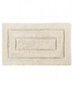 Фирменный коврик для ванной из 100% хлопка, 24 x 40 дюймов. Cassadecor, Ivory