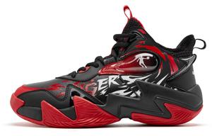 Баскетбольные кроссовки для детей начальной школы QIAODAN, красный/белый/черный