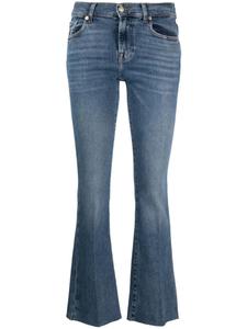 7 For All Mankind джинсы bootcut с нашивкой-логотипом, синий